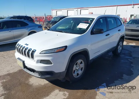 2014 Jeep Cherokee Sport из США, поврежденный, VIN 1C4PJMAB4EW187606